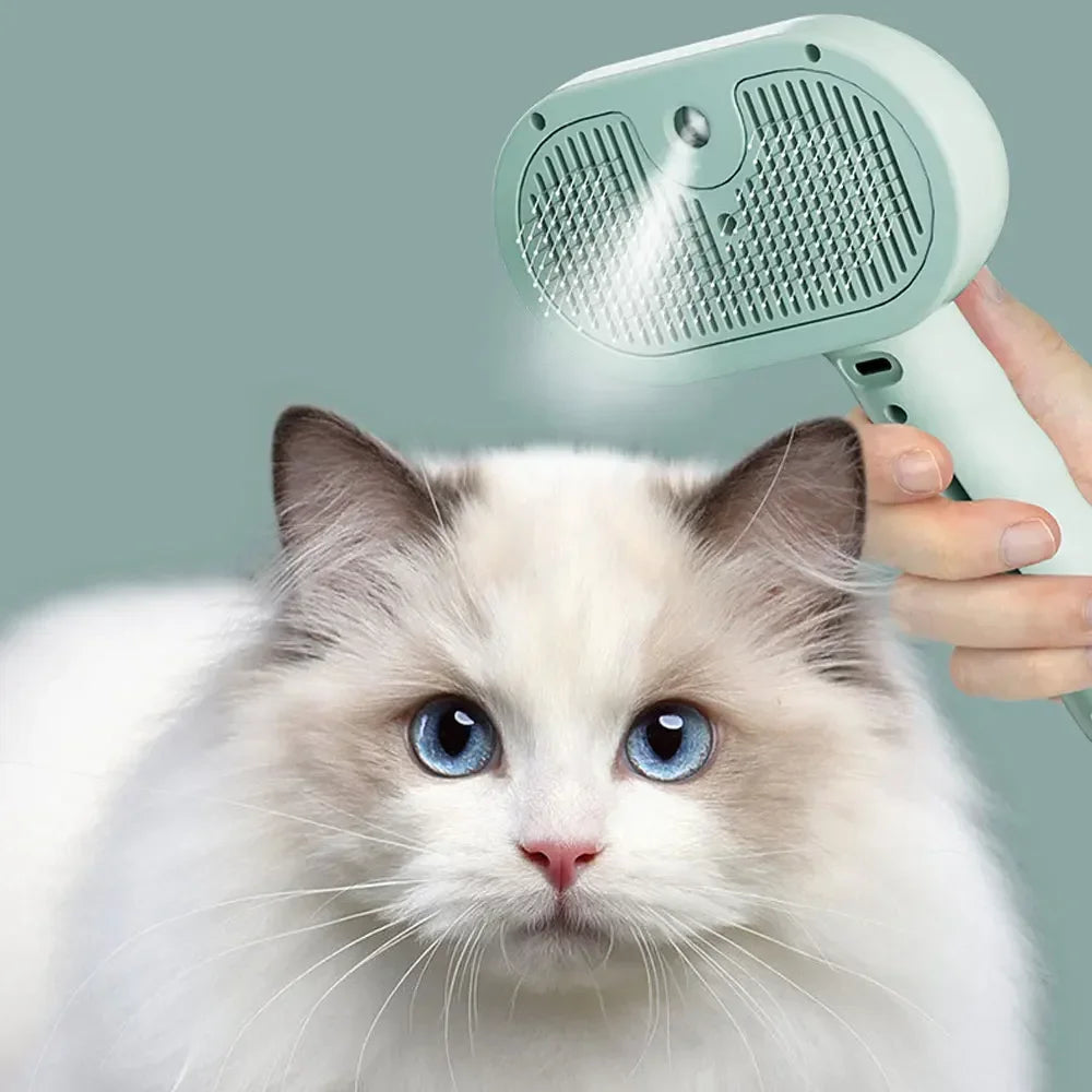 Steam Spray Pet Grooming Comb