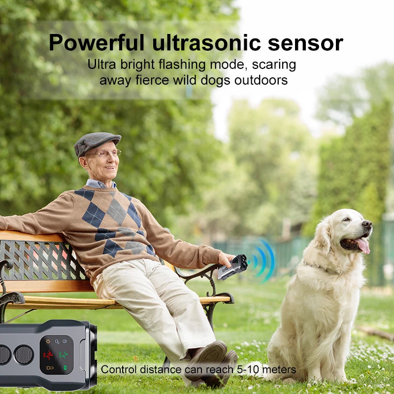 Rechargeable Ultrasonic Dog Bark Control Device