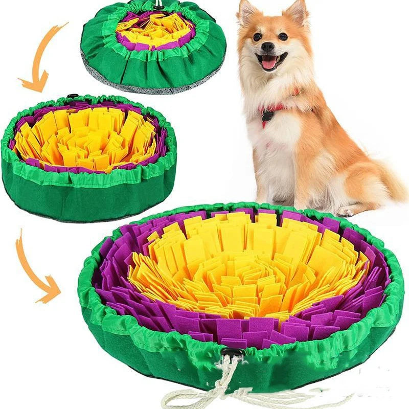 Snuffle Mat Puzzle Feeder for Pets