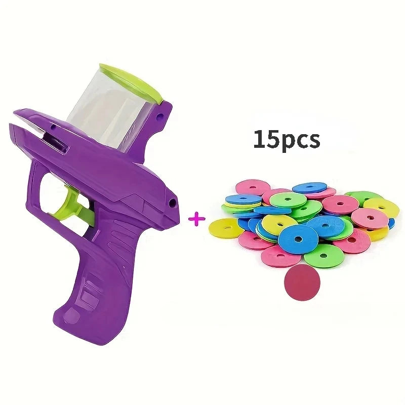 Carrot Flying Disc Launcher Toy for Pets