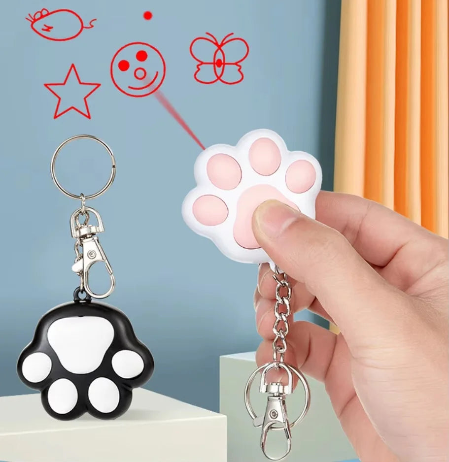 4-in-1 Rechargeable Laser Teaser for Cats
