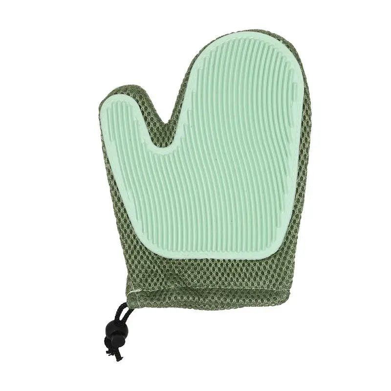 Double-Sided Pet Grooming Glove