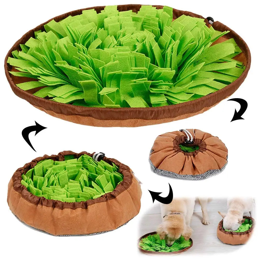 Snuffle Mat Puzzle Feeder for Pets