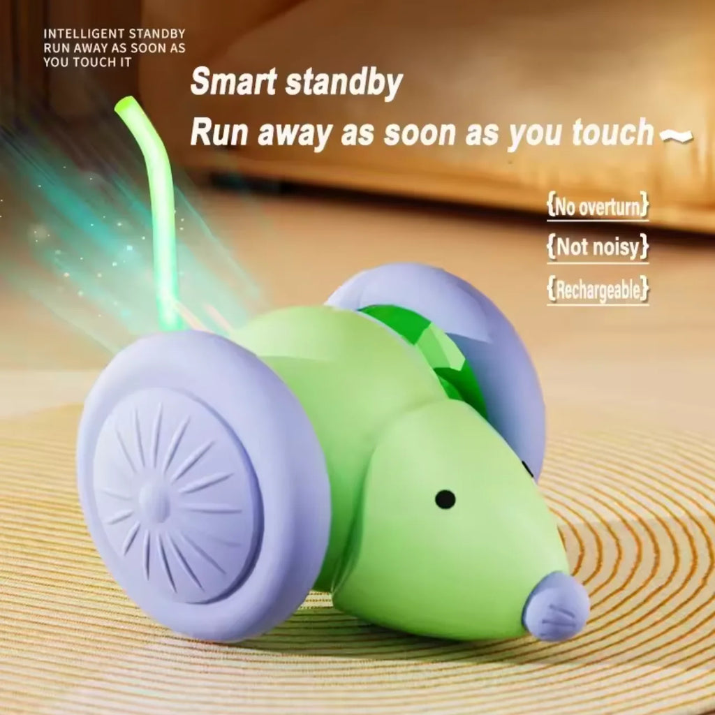 Rechargeable Interactive Mouse Toy for Cats