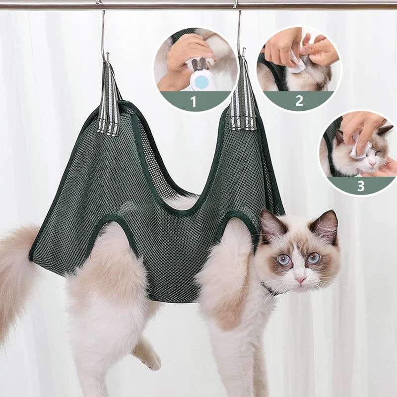 Pet Grooming Hammock for Nail Trimming
