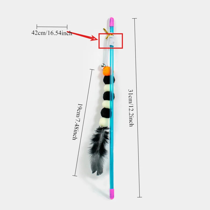 Wall-Hanging Cat Toy Storage Bag