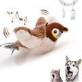 Interactive Chirping Bird Toy for Cats