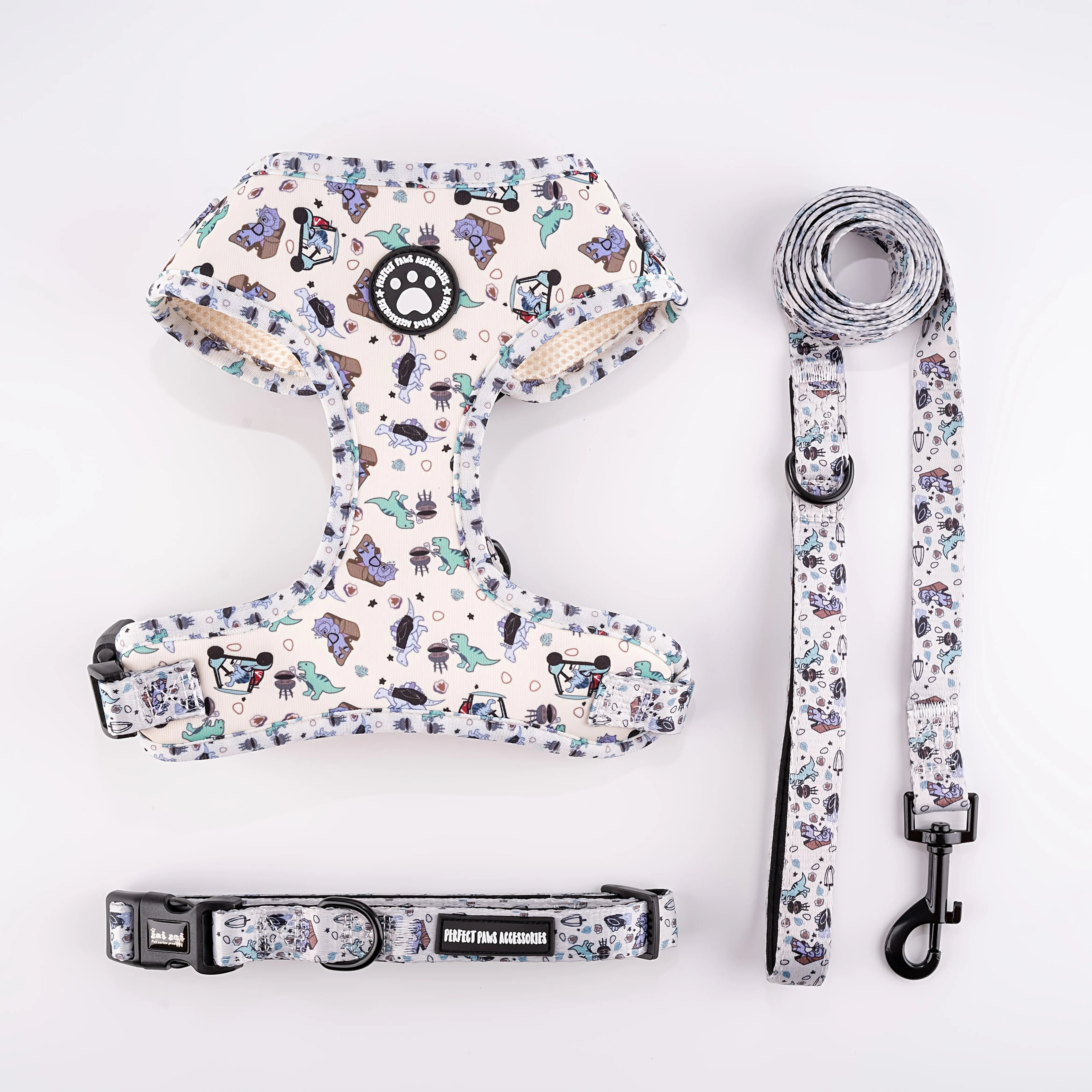 Breathable Dog Harness & Leash Set