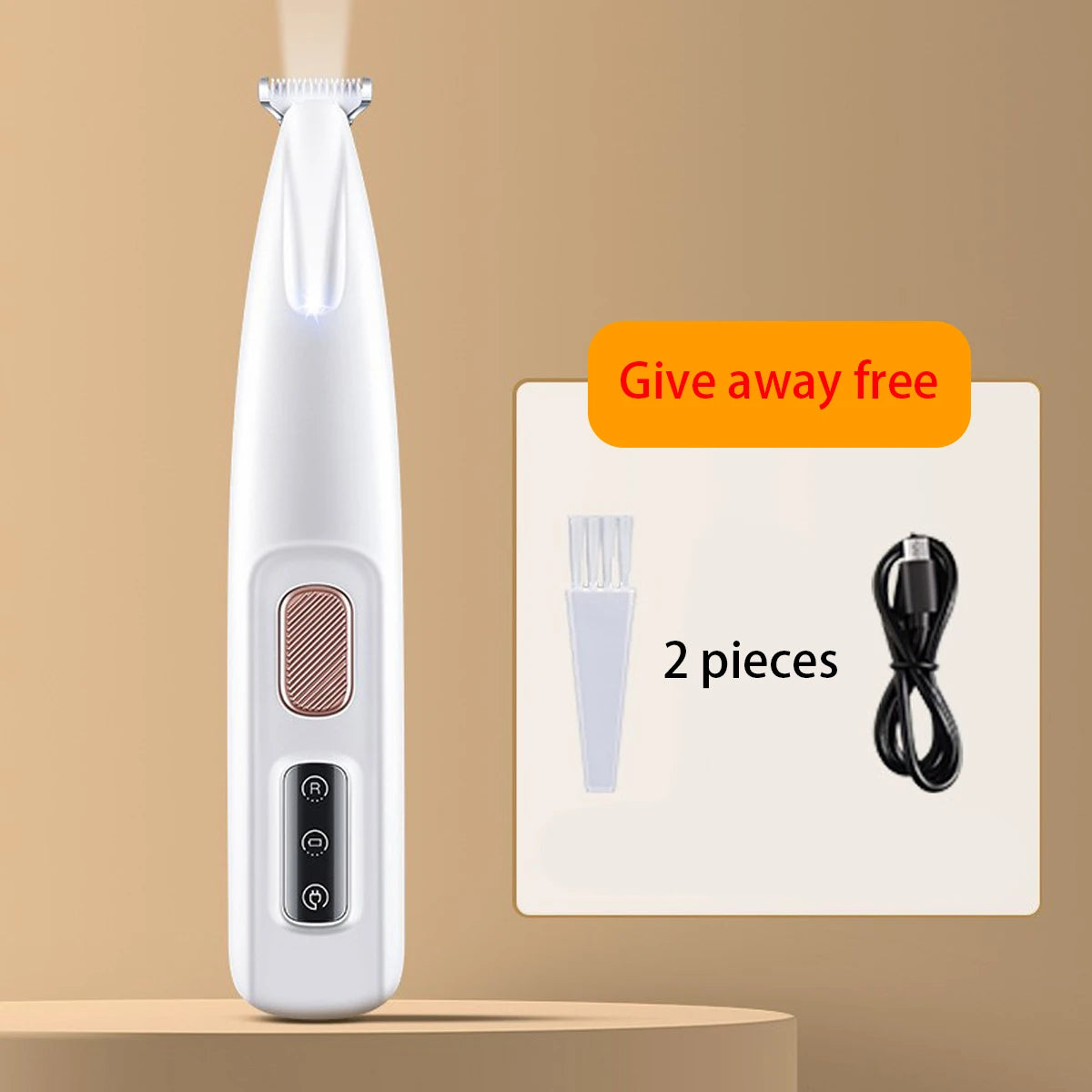 Waterproof Pet Nail & Hair Trimmer