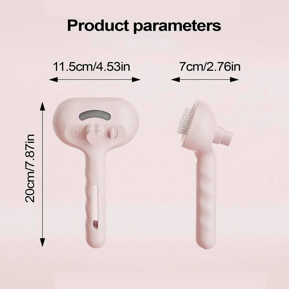 Steam Spray Pet Grooming Comb