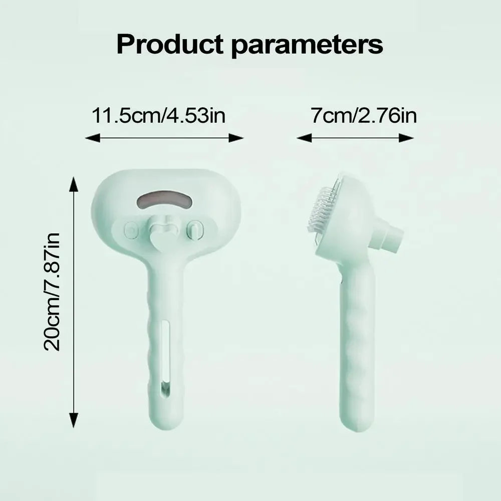 Steam Spray Pet Grooming Comb