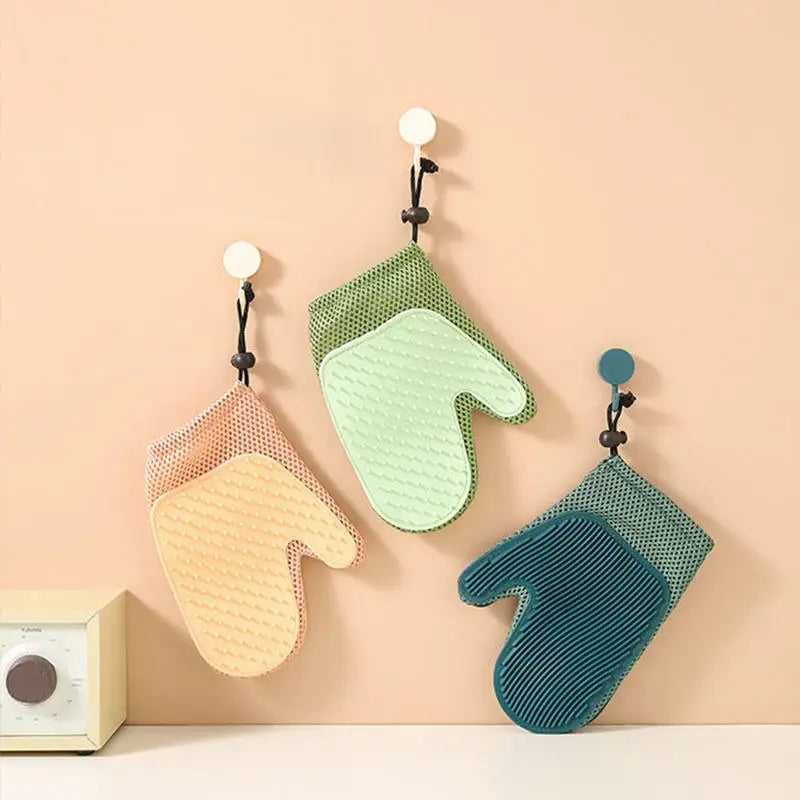 Double-Sided Pet Grooming Glove