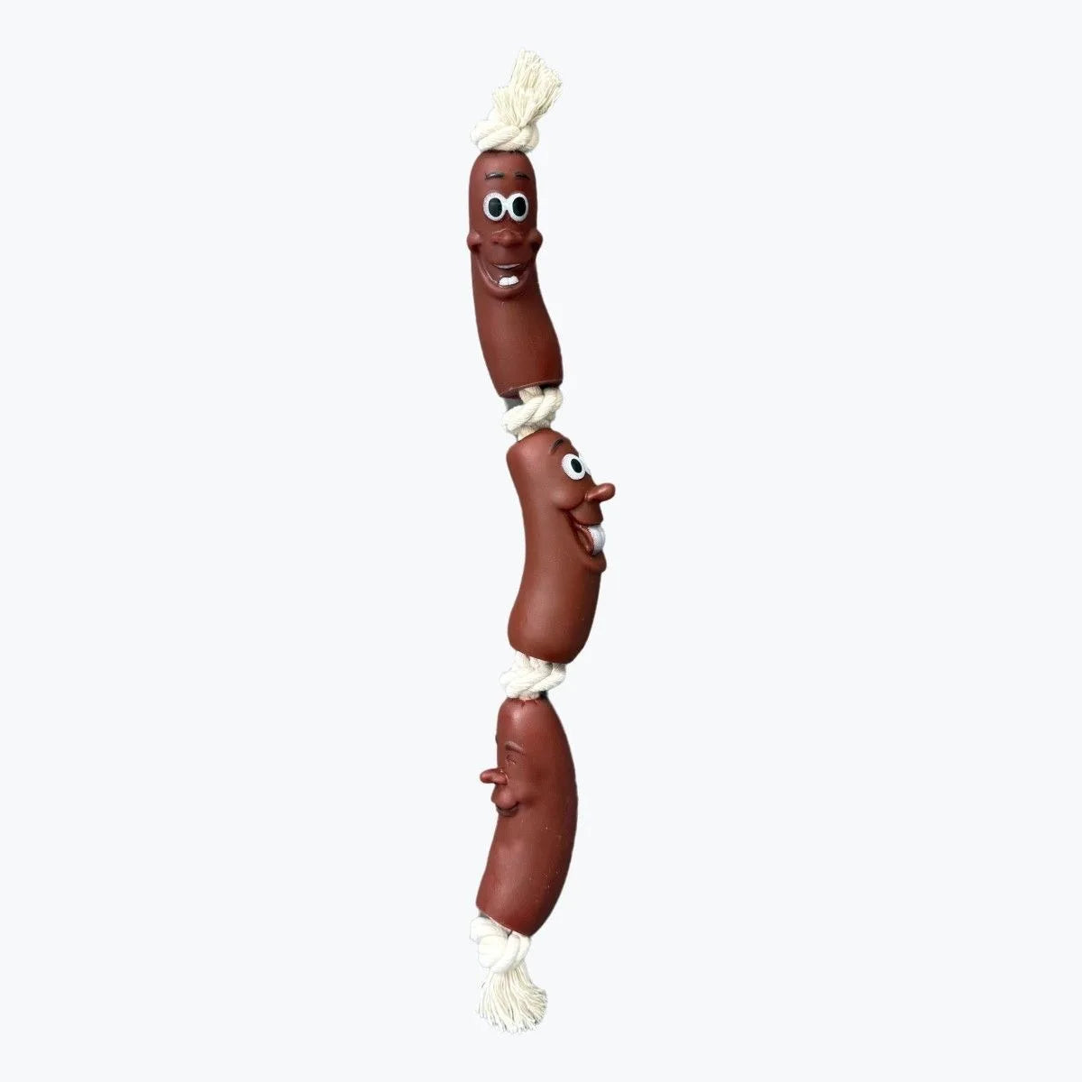 Sausage-Shaped Rope Dog Toy