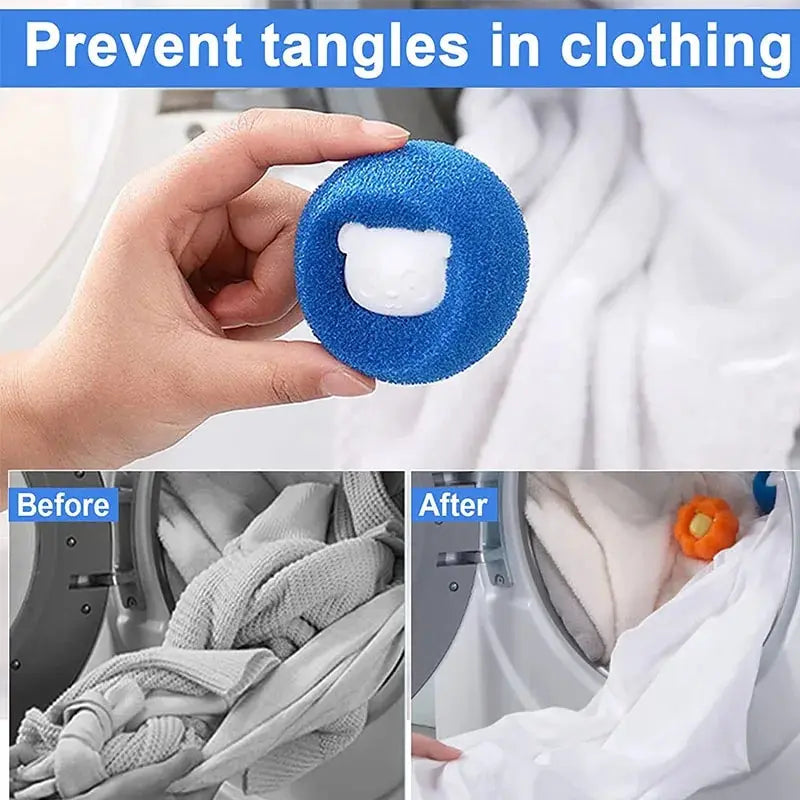 Reusable Pet Hair Remover Laundry Balls