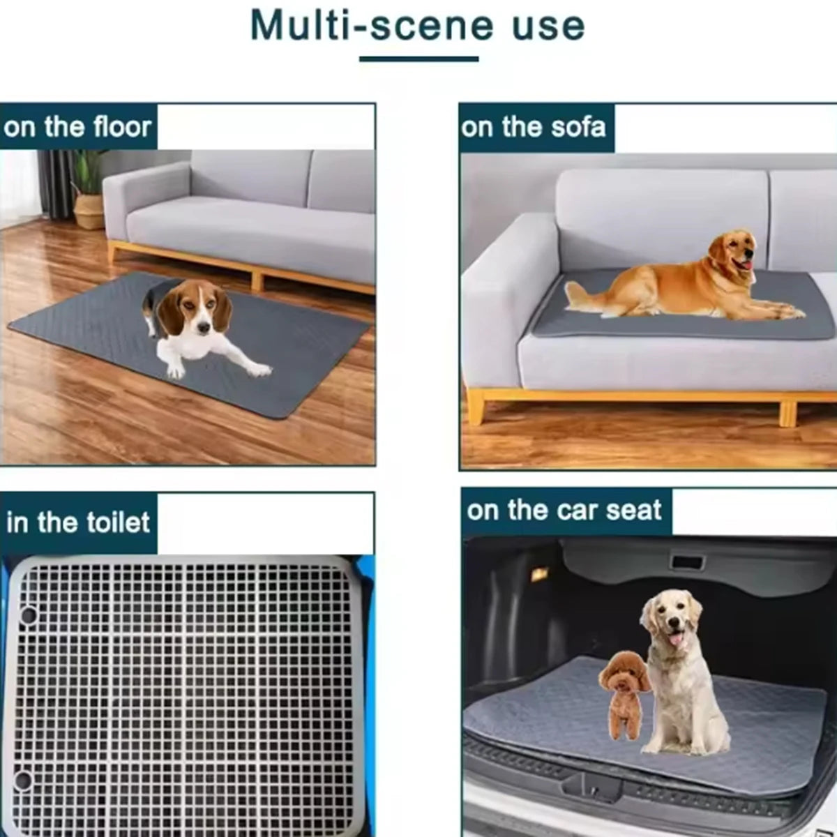 Reusable Waterproof Dog Pee Pad