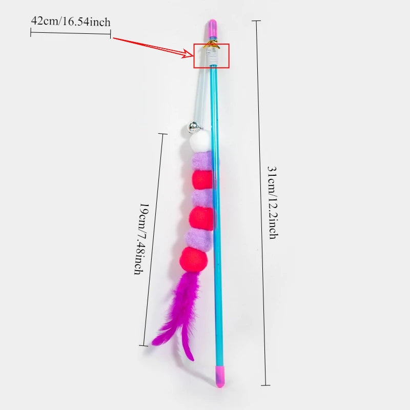 Wall-Hanging Cat Toy Storage Bag