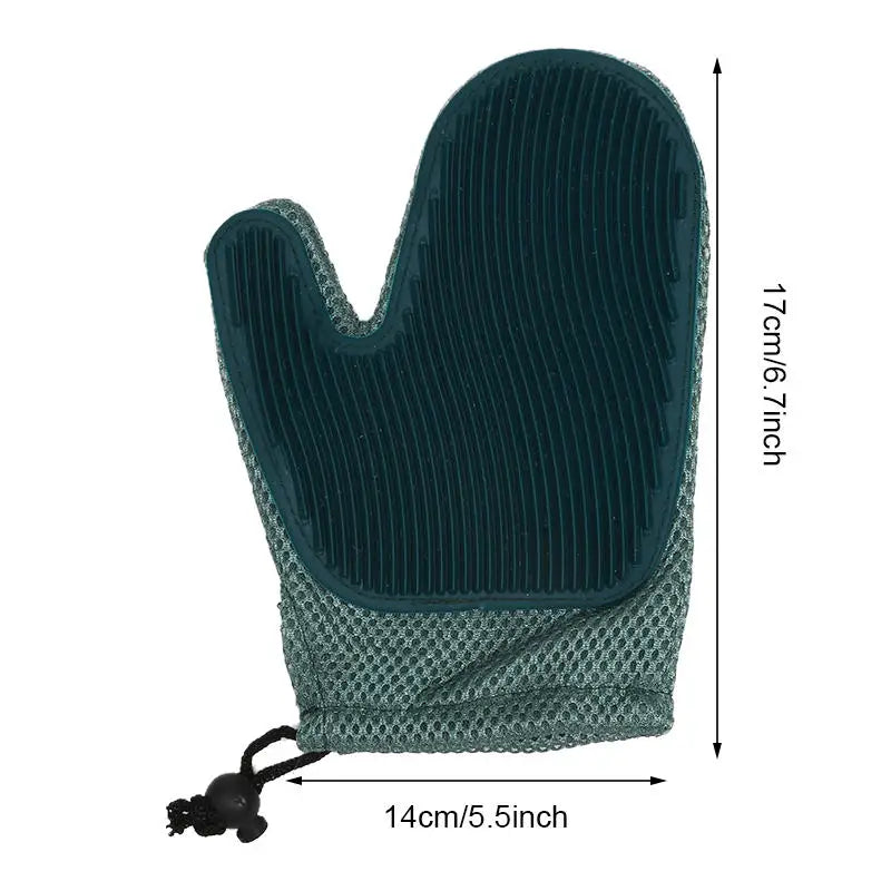 Double-Sided Pet Grooming Glove