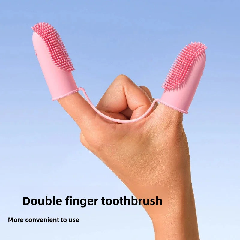 Silicone Finger Toothbrush for Pets