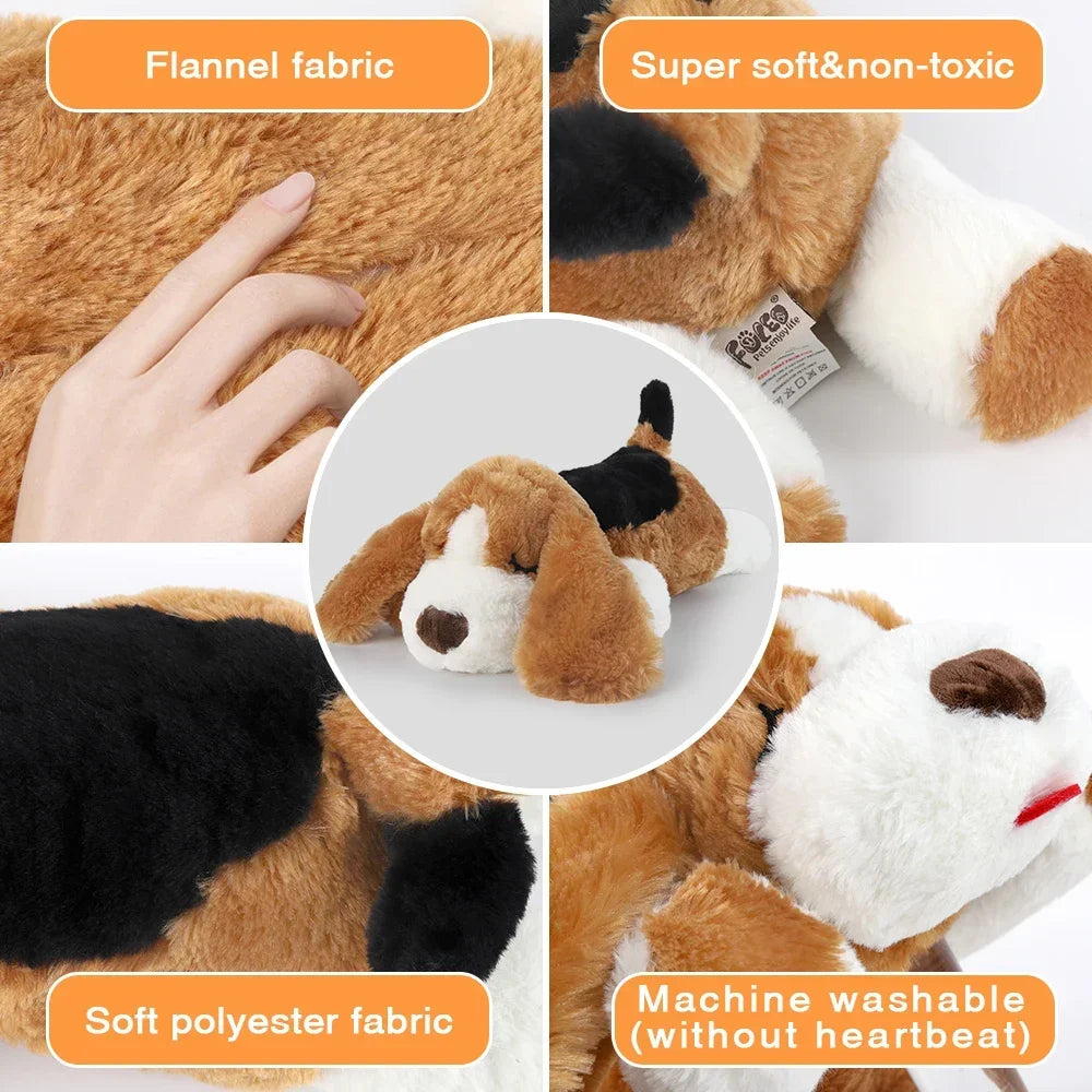 Calming Heartbeat Plush Toy for Puppies