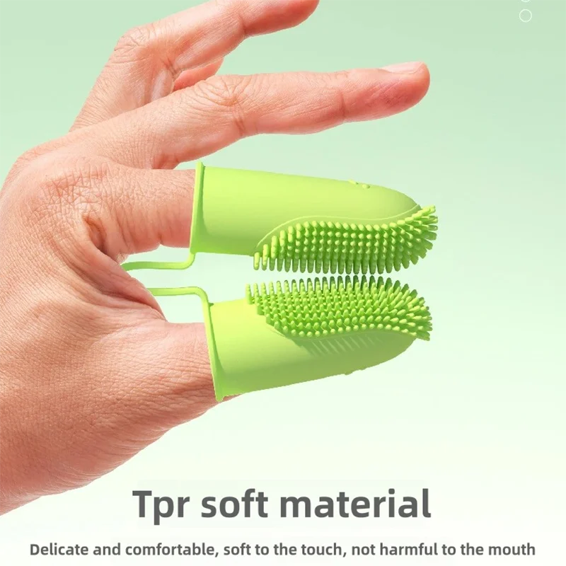 Silicone Finger Toothbrush for Pets