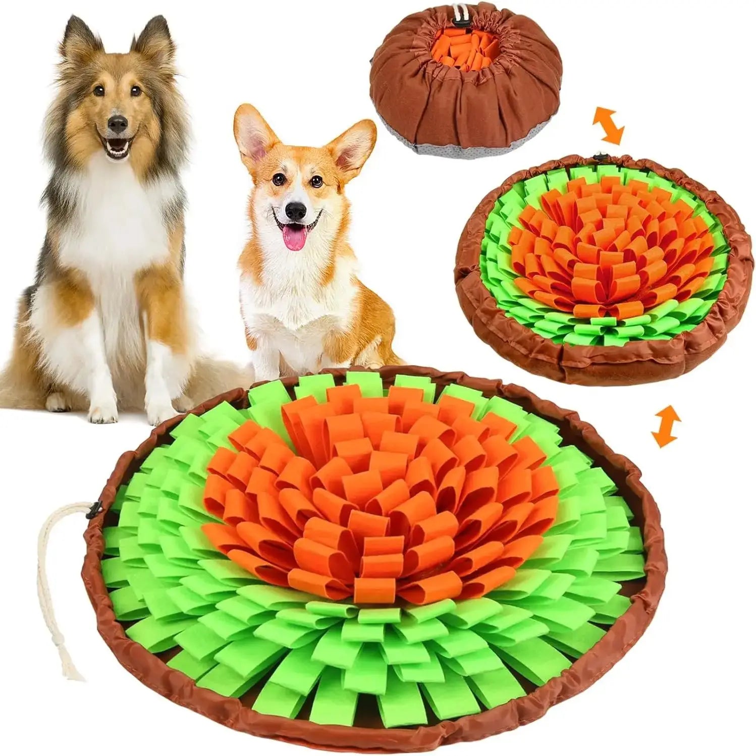 Snuffle Mat Puzzle Feeder for Pets