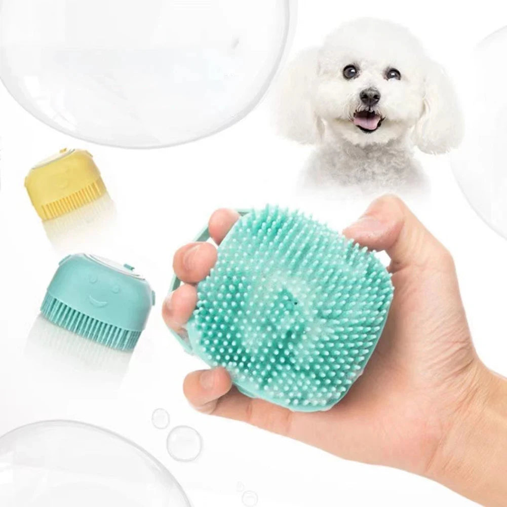 Silicone Pet Bath & Grooming Gloves