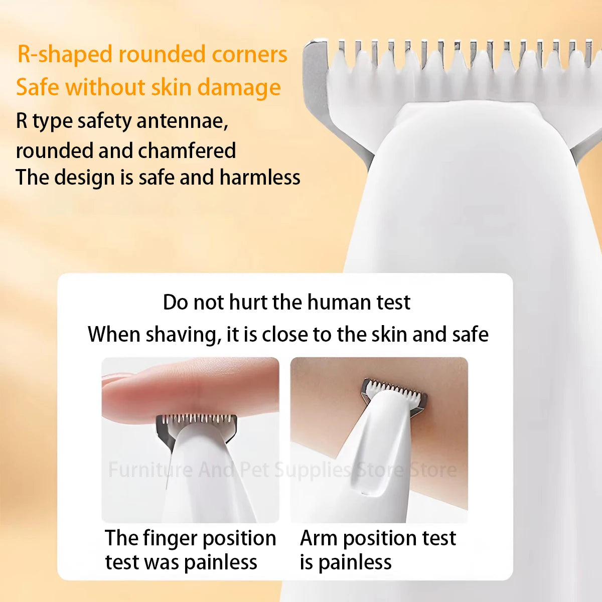 Waterproof Pet Nail & Hair Trimmer
