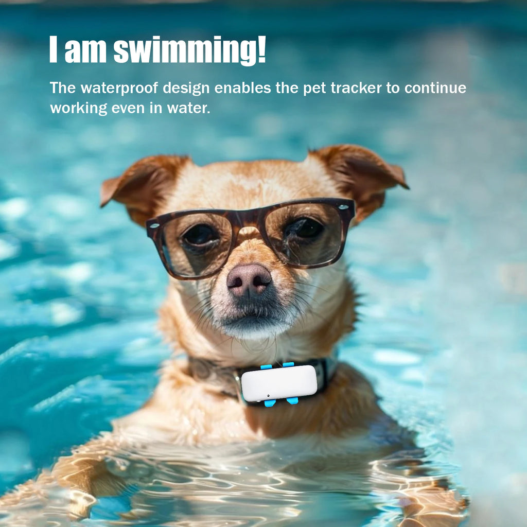 Waterproof GPS Pet Tracker for Dogs & Cats