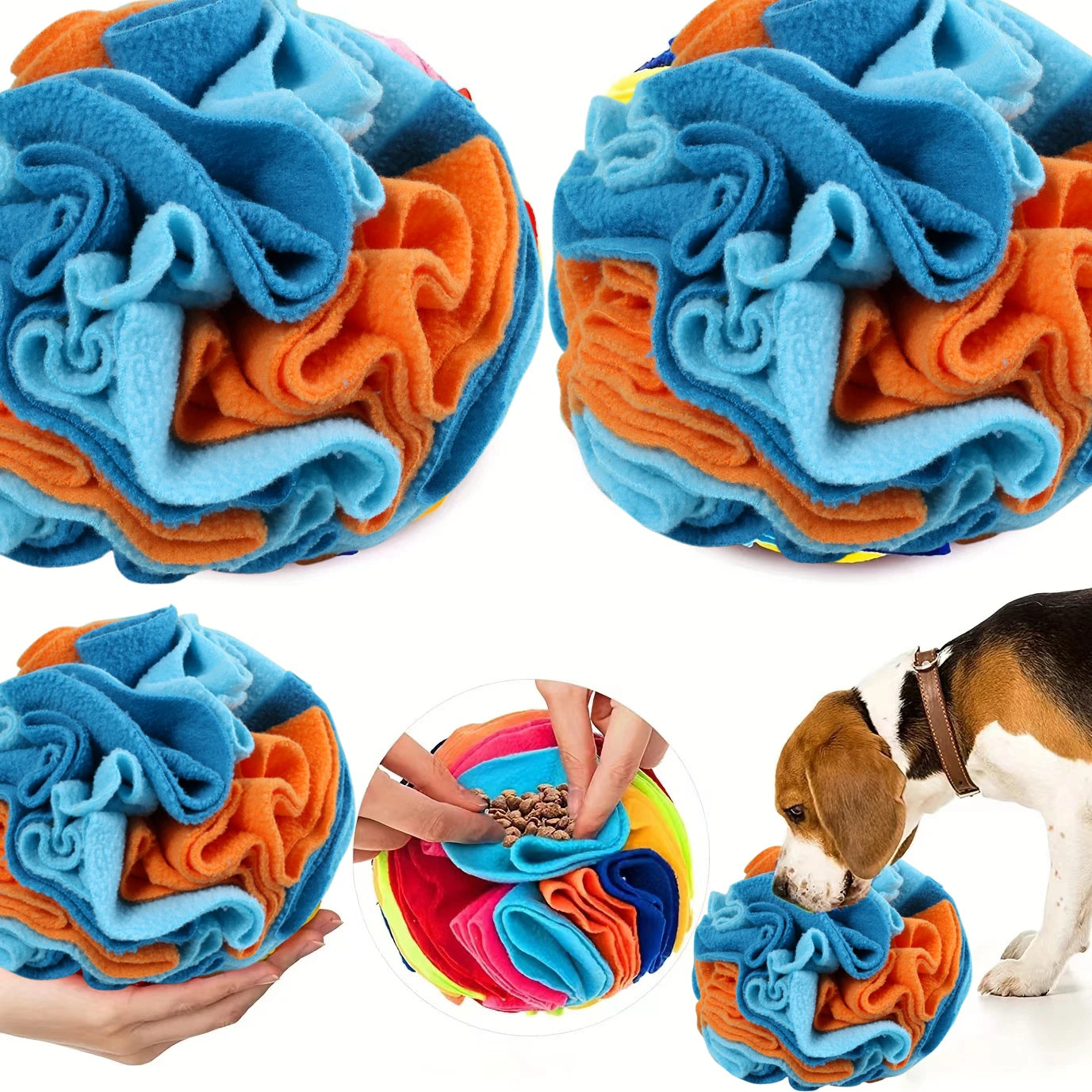 Snuffle Ball Puzzle Toy for Dogs