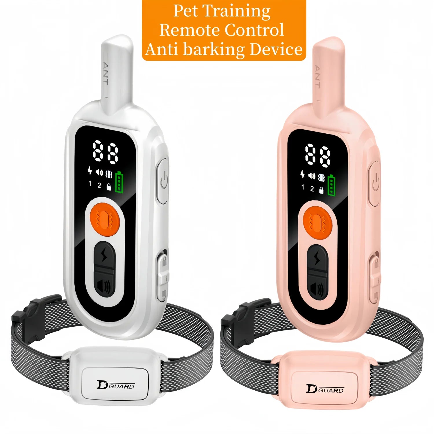 Rechargeable Anti-Bark Dog Training Collar
