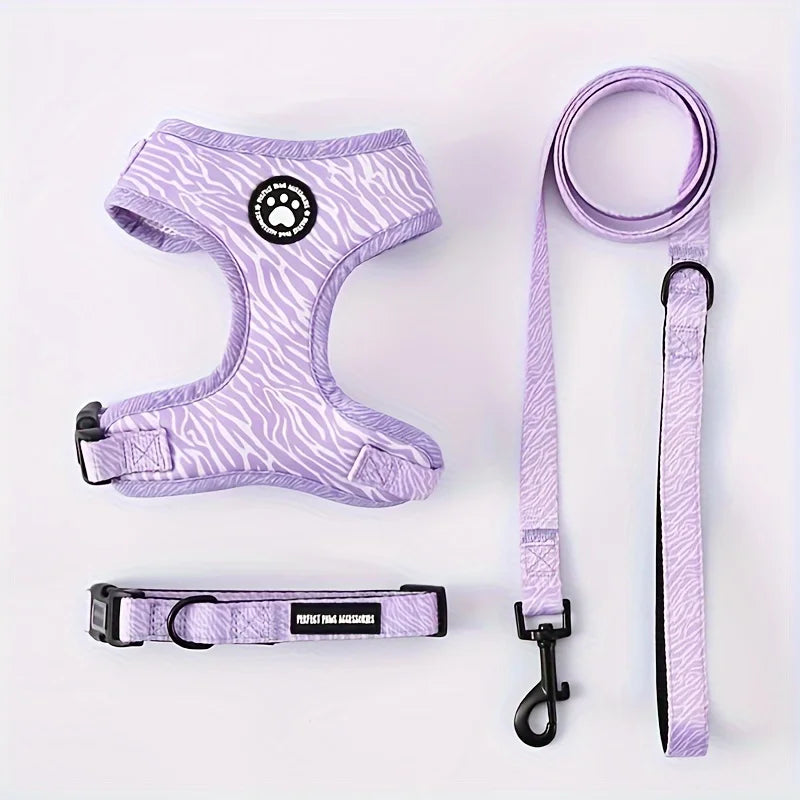 Breathable Dog Harness & Leash Set