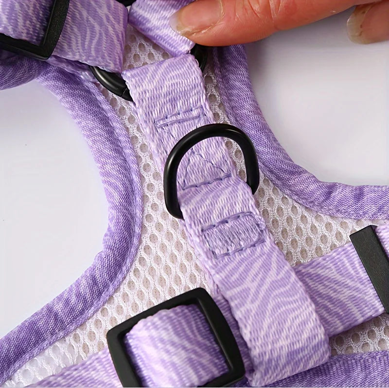 Breathable Dog Harness & Leash Set
