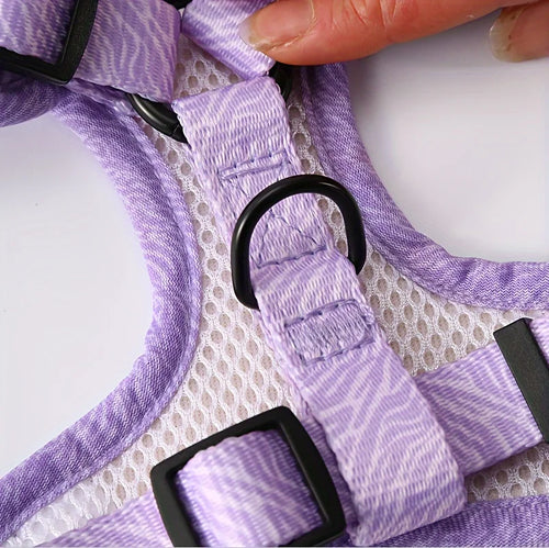 Breathable Dog Harness & Leash Set