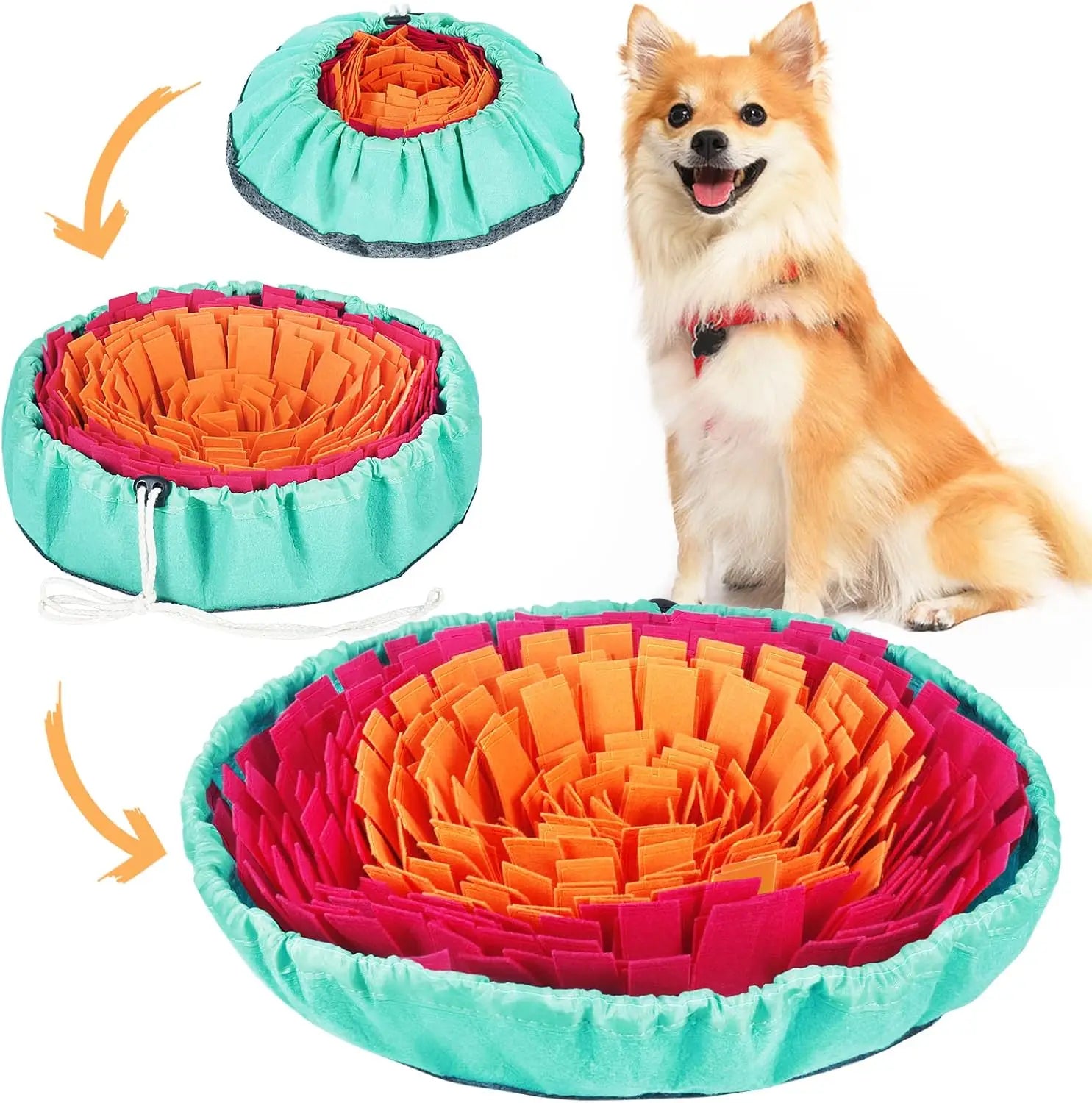 Snuffle Mat Puzzle Feeder for Pets