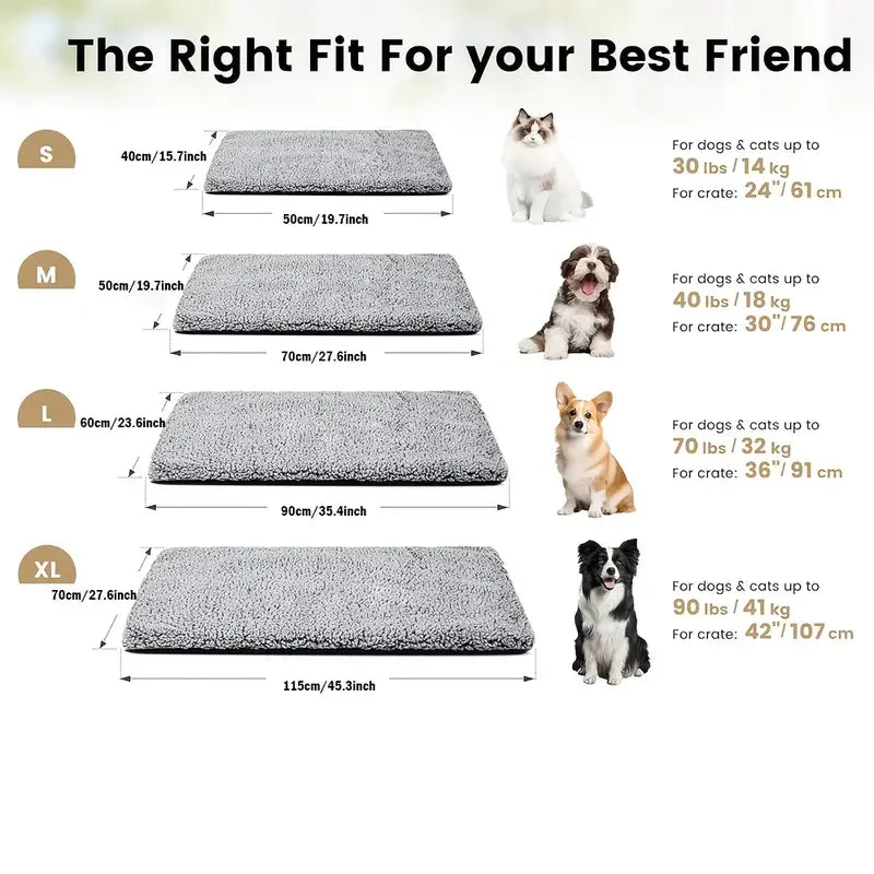 Self-Heating Pet Pad – Warm Mat for Dogs & Cats