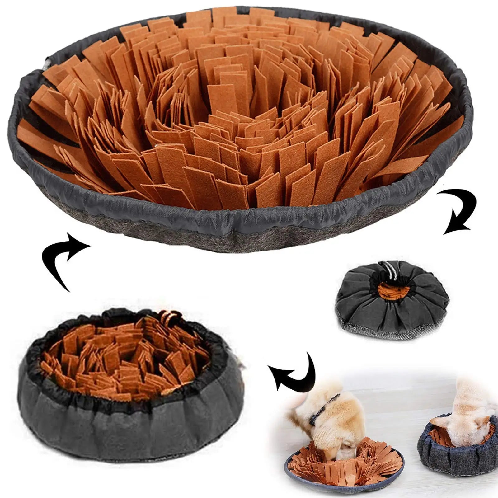 Snuffle Mat Puzzle Feeder for Pets