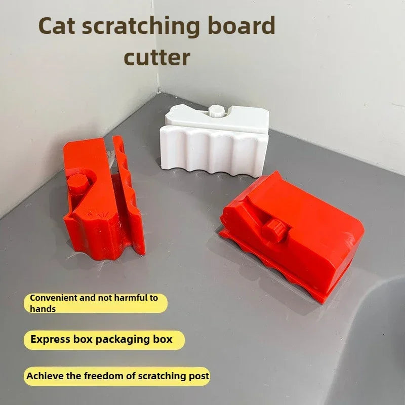 3-in-1 Cat Scratcher Board Cutter Tool