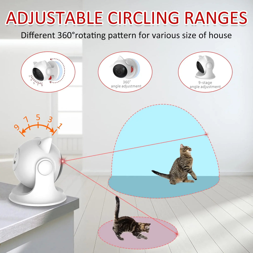 Rechargeable Automatic Cat Laser Toy