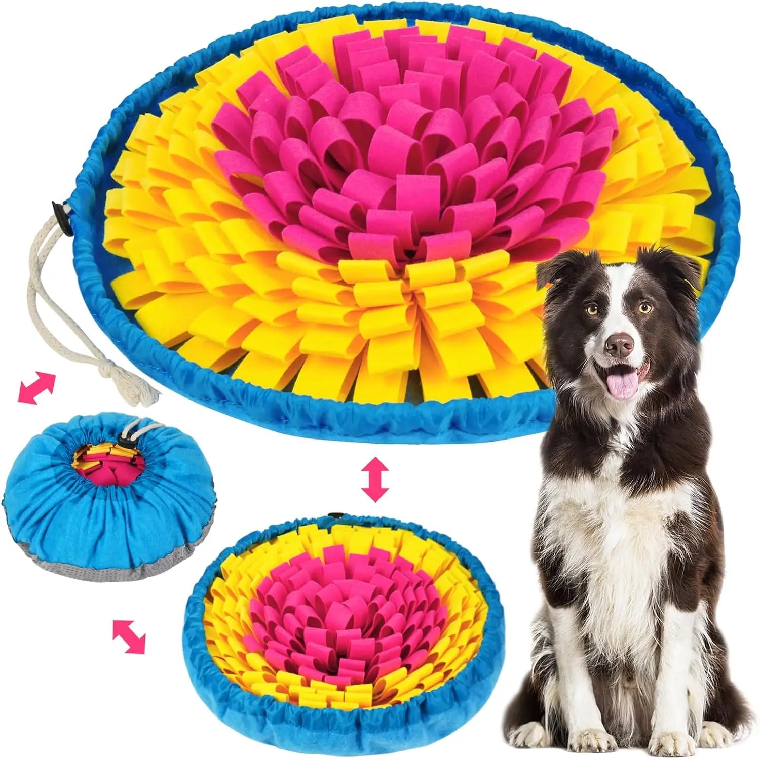 Snuffle Mat Puzzle Feeder for Pets
