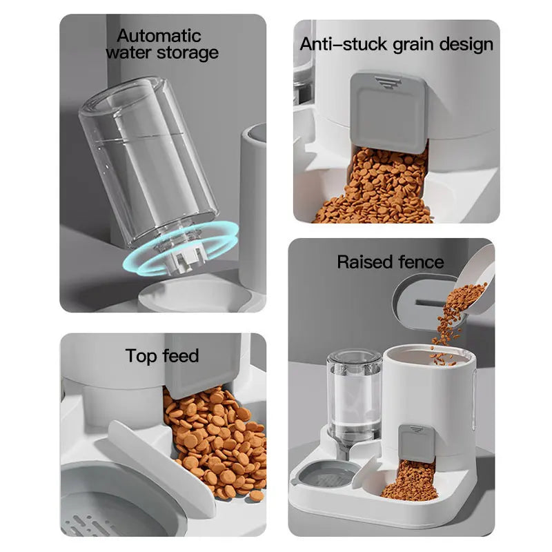Gravity Pet Water & Food Dispenser