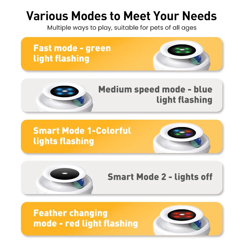 2-in-1 Smart Interactive Cat Toy Set