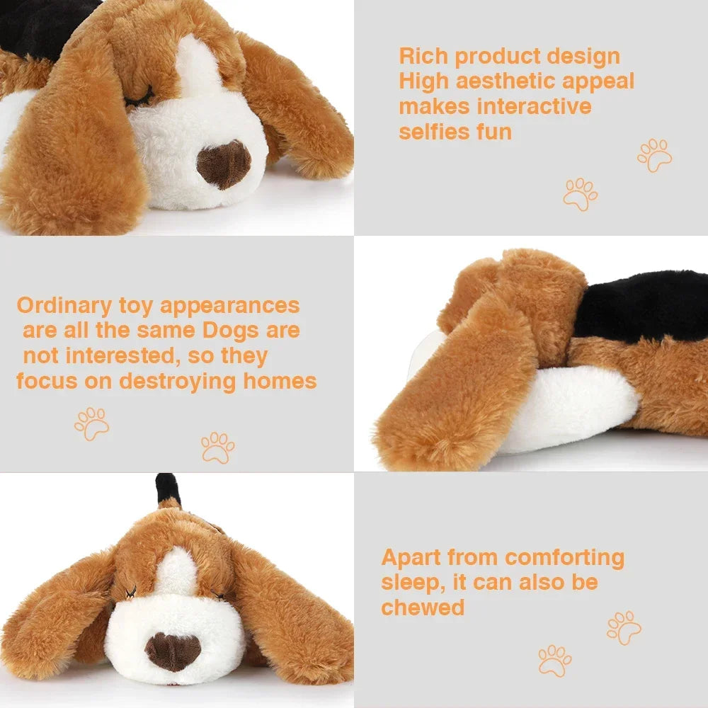 Calming Heartbeat Plush Toy for Puppies