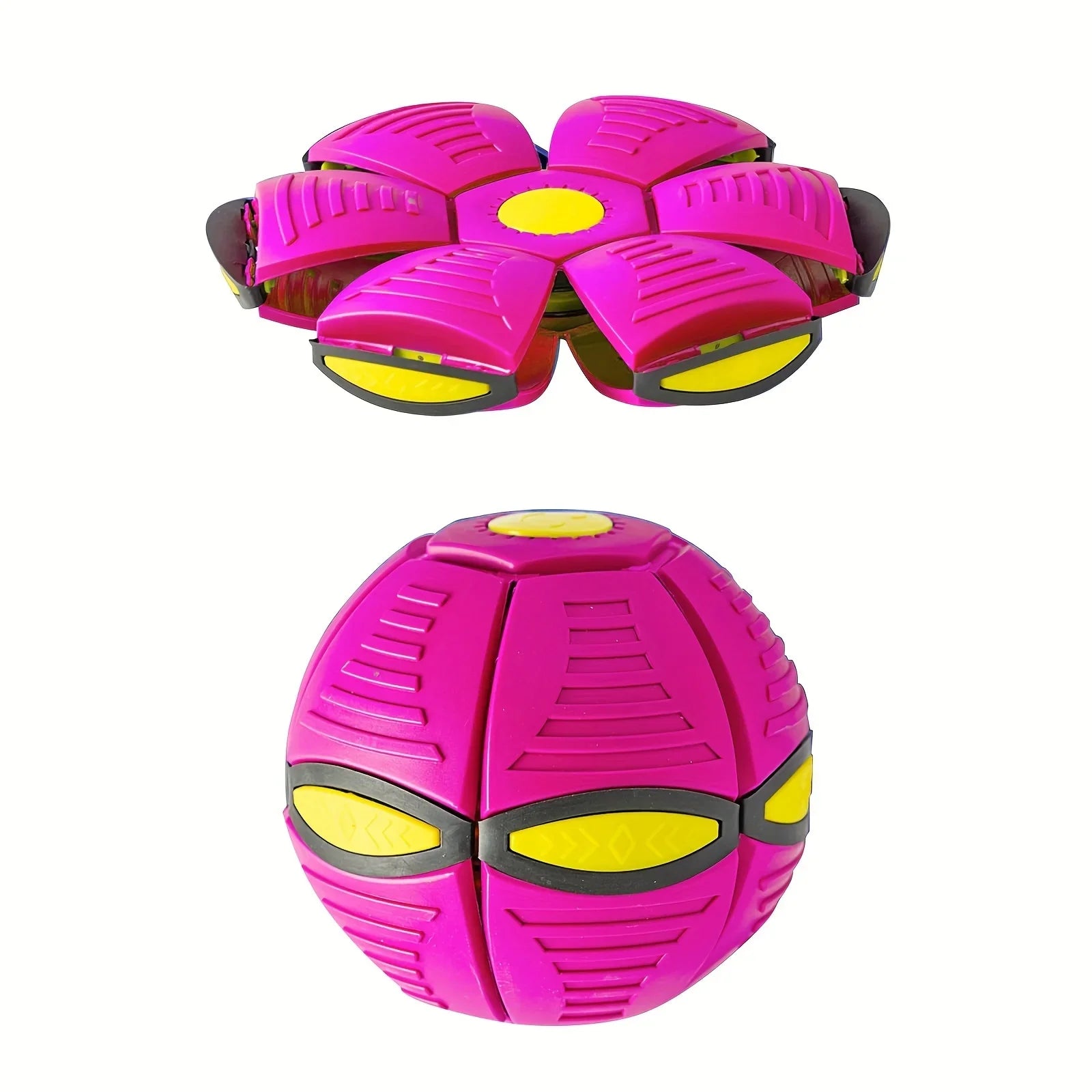 Flying Saucer Bouncing Dog Toy