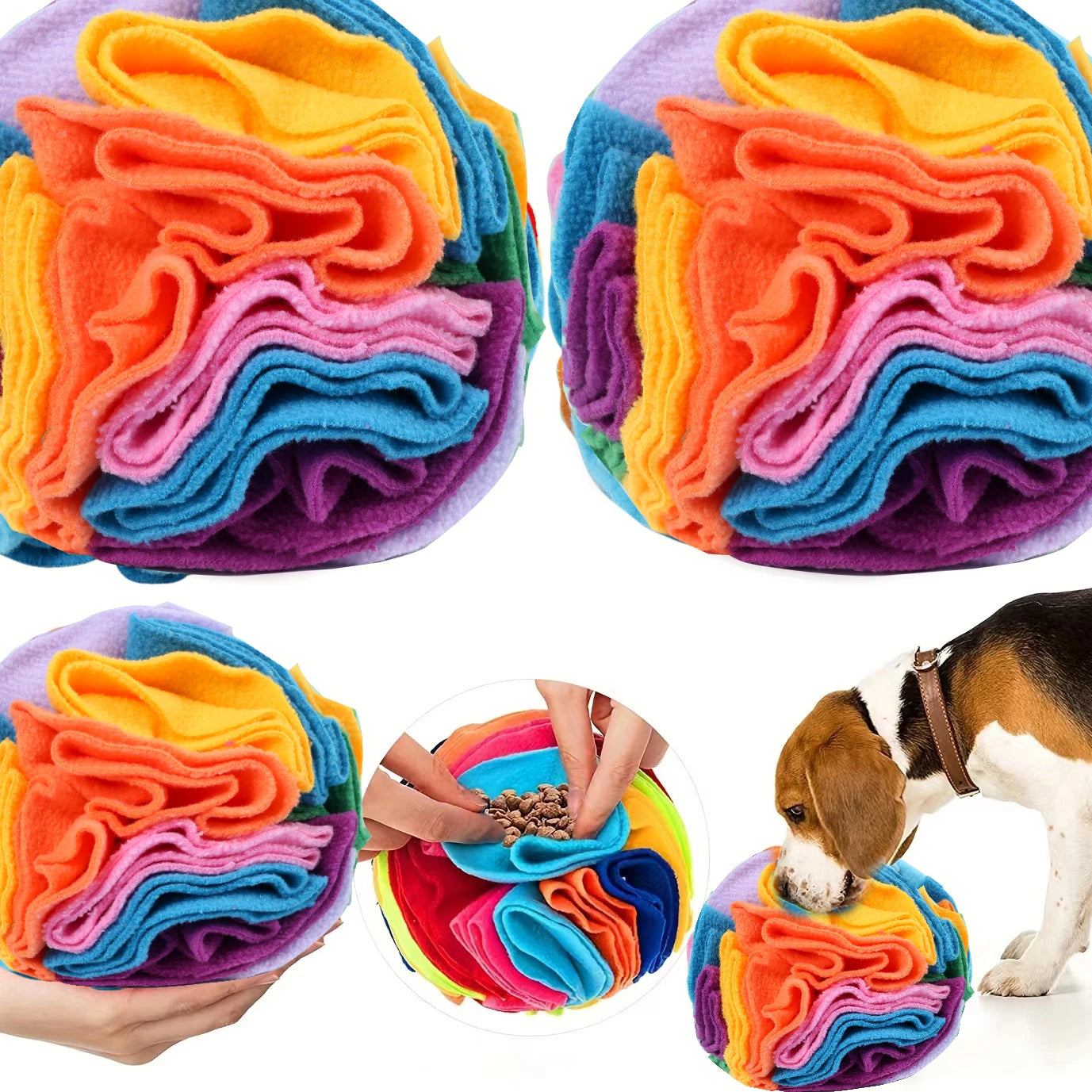 Snuffle Ball Puzzle Toy for Dogs