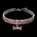 Bling Bone Adjustable Pet Collar