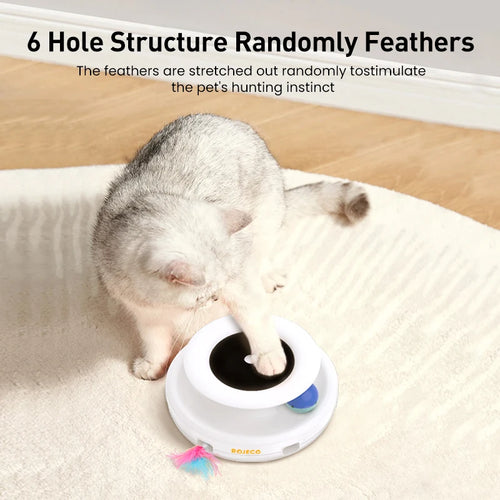 2-in-1 Smart Interactive Cat Toy Set