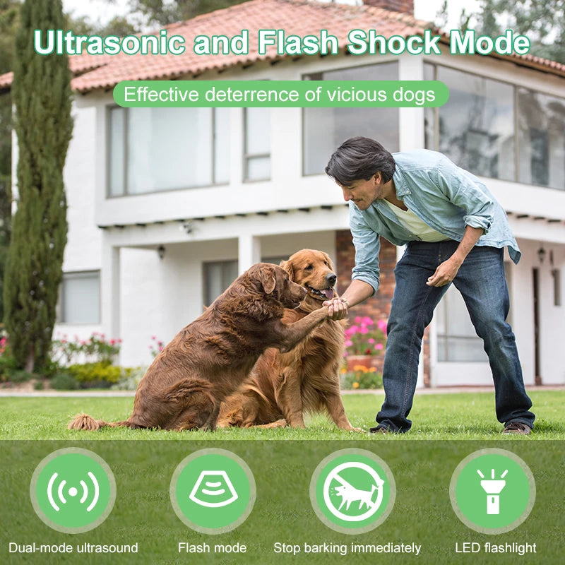 Rechargeable Ultrasonic Dog Bark Control Device